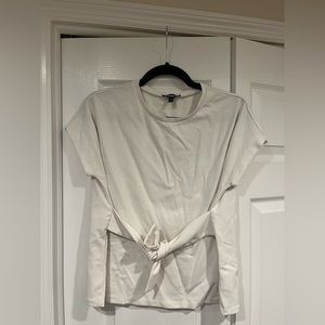 EXPRESS white dress shirt